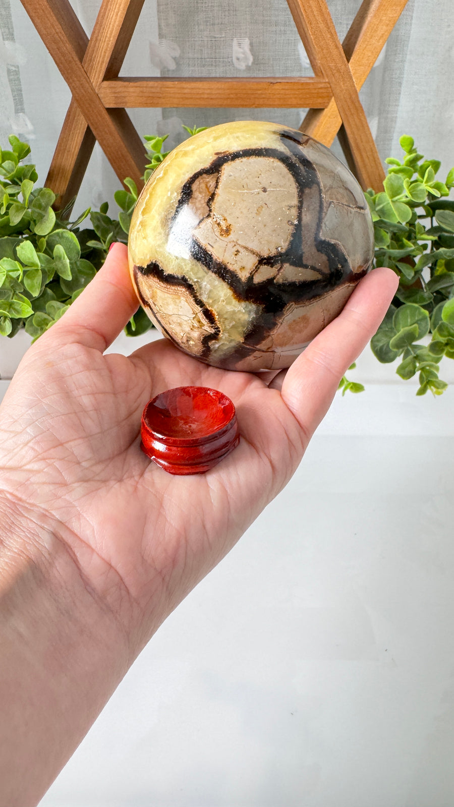 Septarian Sphere XL 3.5” (B) for Transformation
