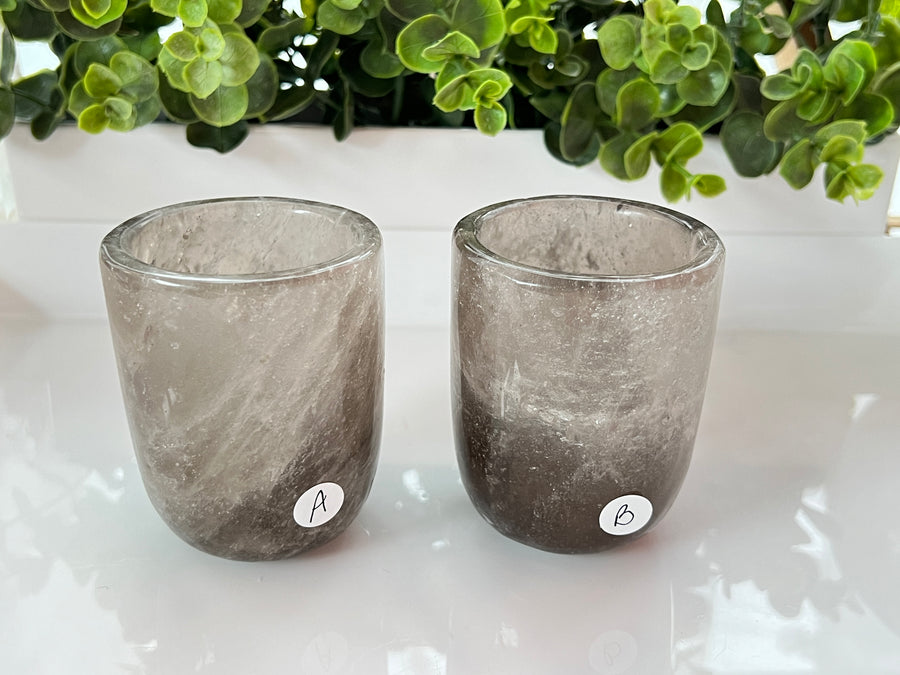 Smoky Quartz Cup, Choose Your Favorite