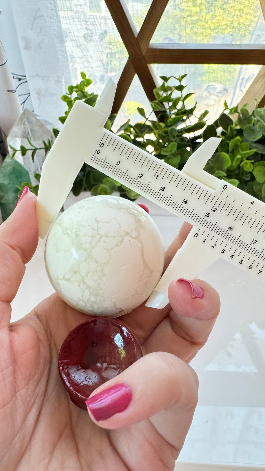 Chrysoprase Sphere for Hope and Perspective, Citron Magnesite, You Pick!