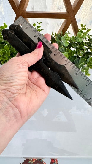Owl Athame for Boundaries and Wisdom, Hand-Carved Jade Stone 7