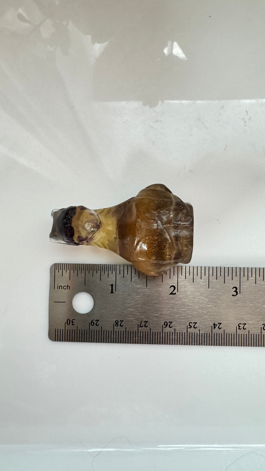 You Pick! Egyptian Anubis Bust in Fluorite, Choose Your Favorite, 2 Inch