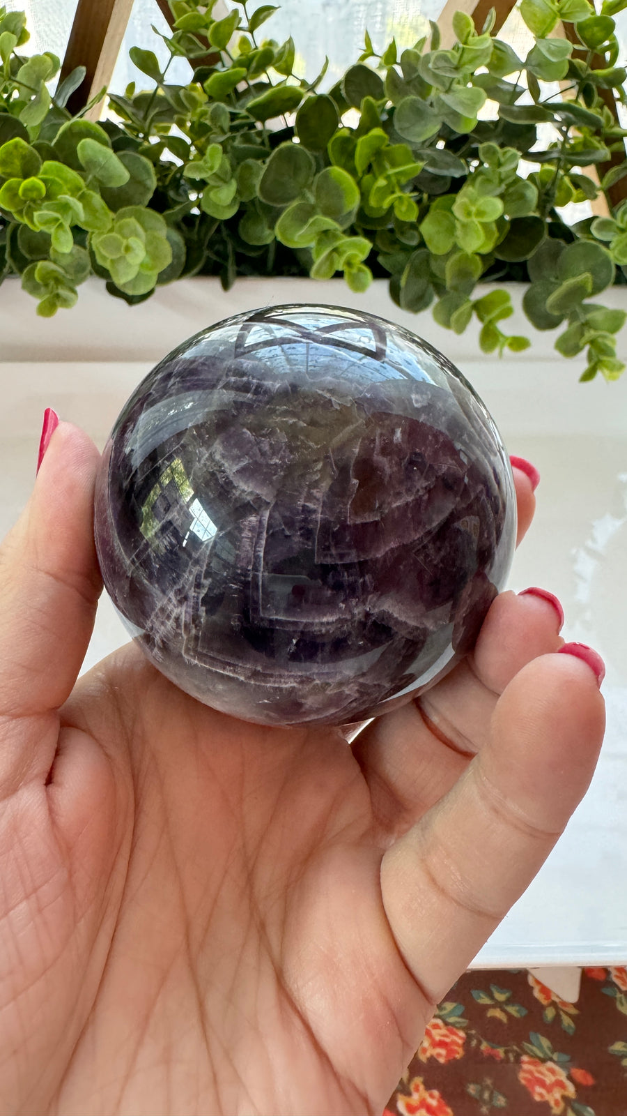 DISCOUNTED Dream Amethyst Sphere B 2.75