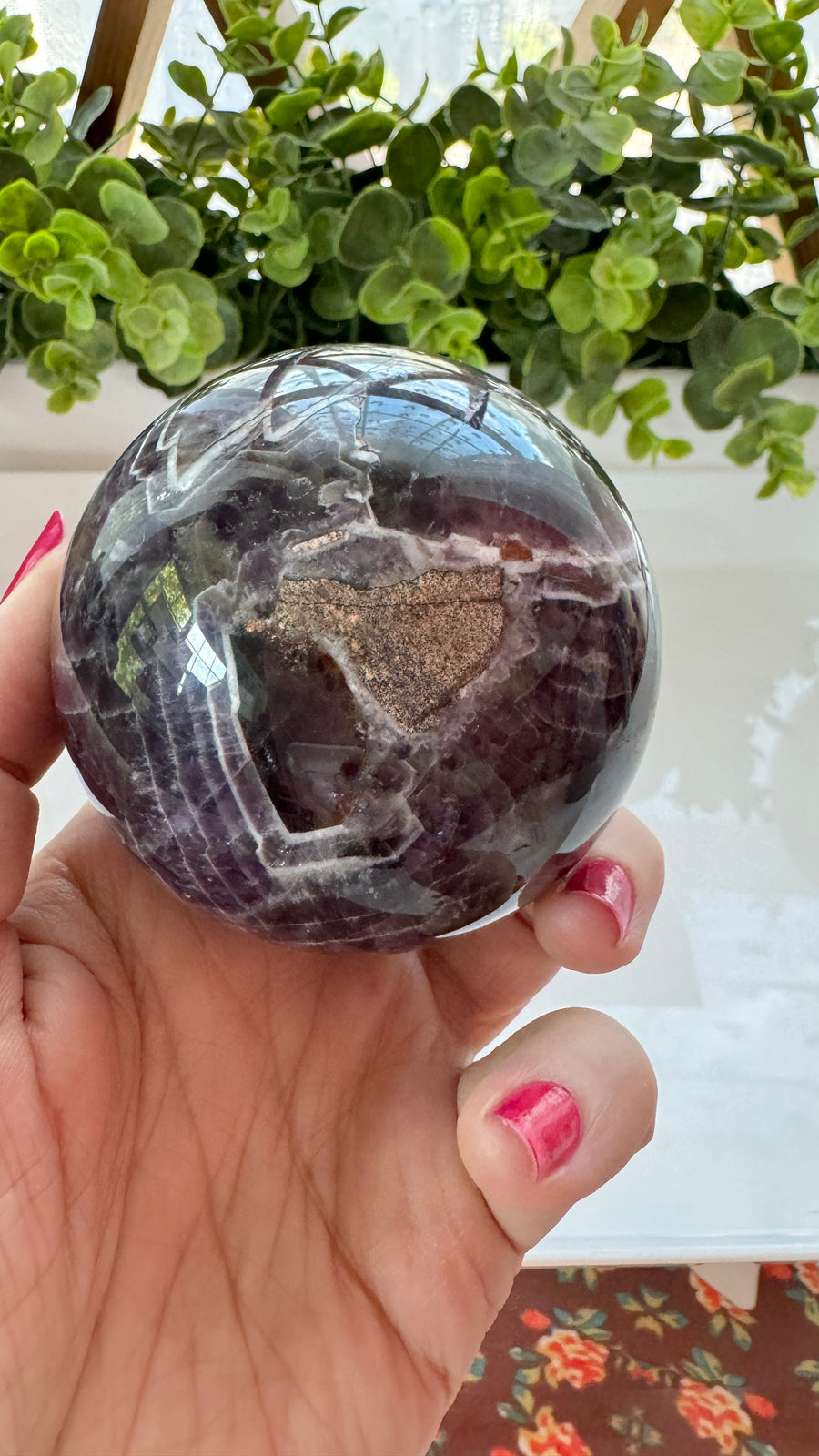 DISCOUNTED Dream Amethyst Sphere B 2.75
