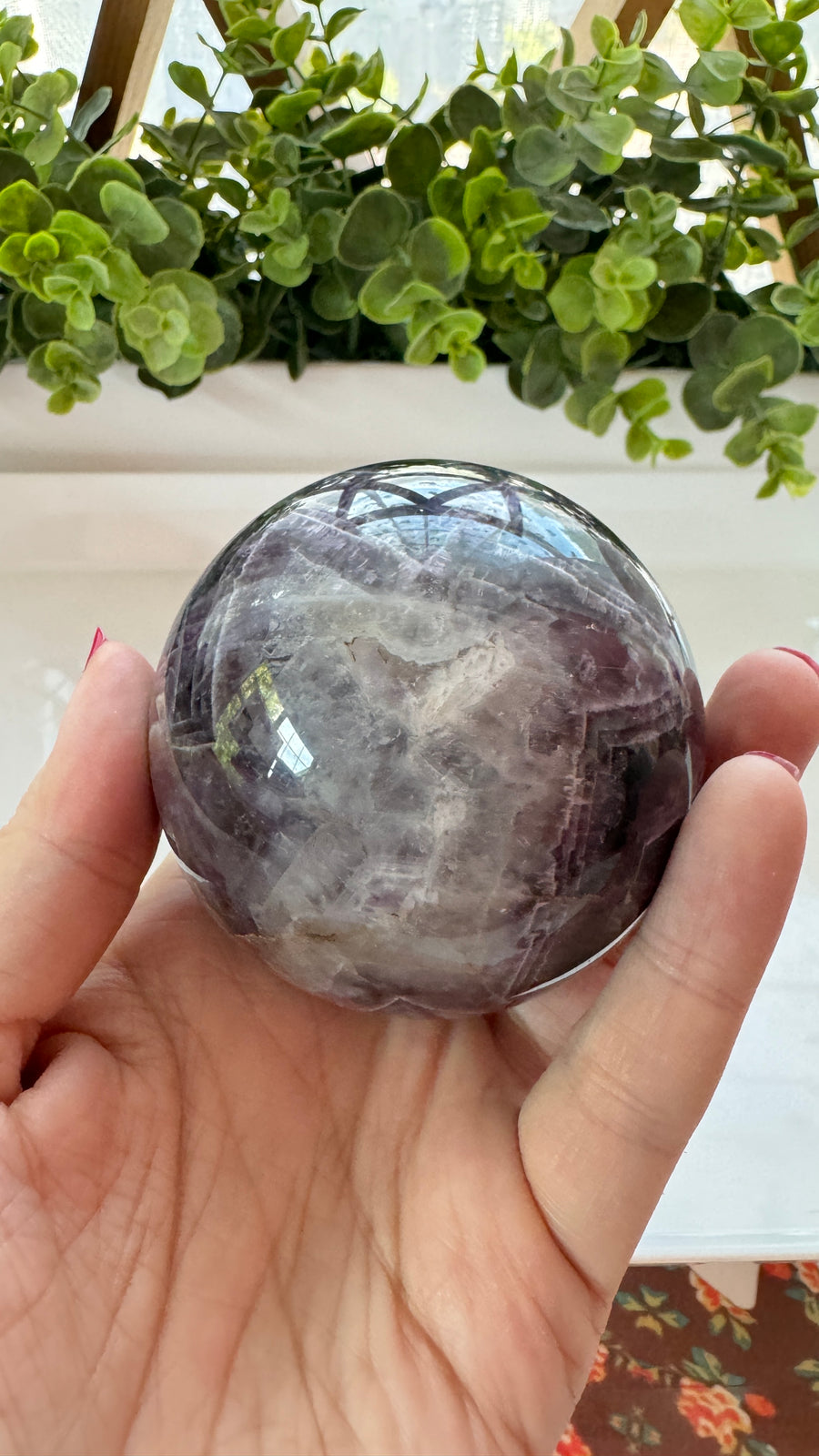 DISCOUNTED Dream Amethyst Sphere B 2.75