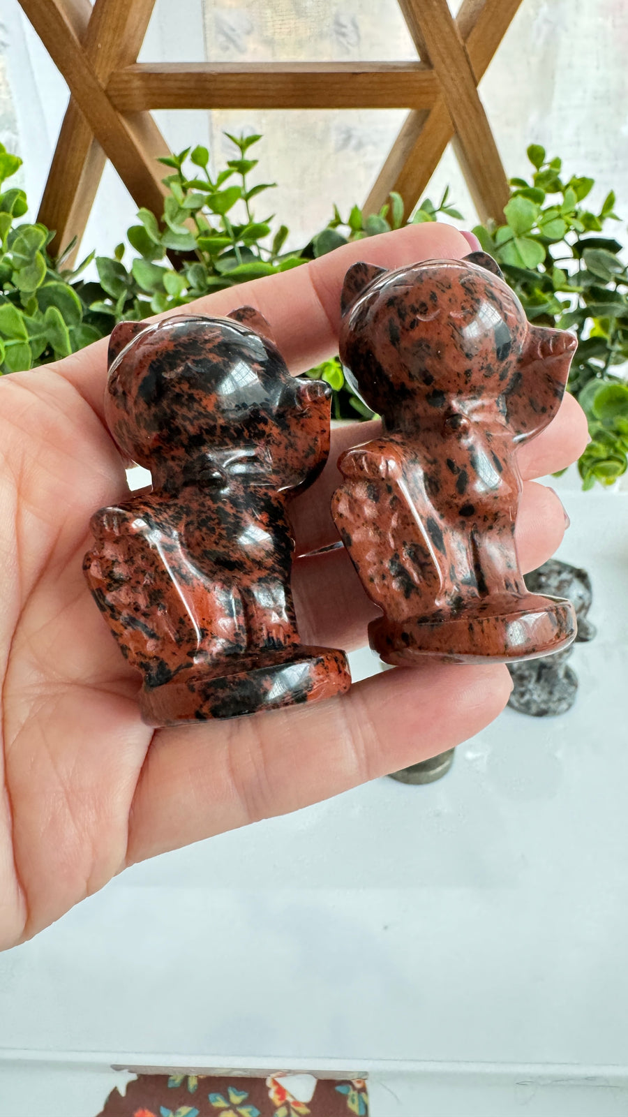 Lucky Cat LEFT PAW UP, Tall 2.5