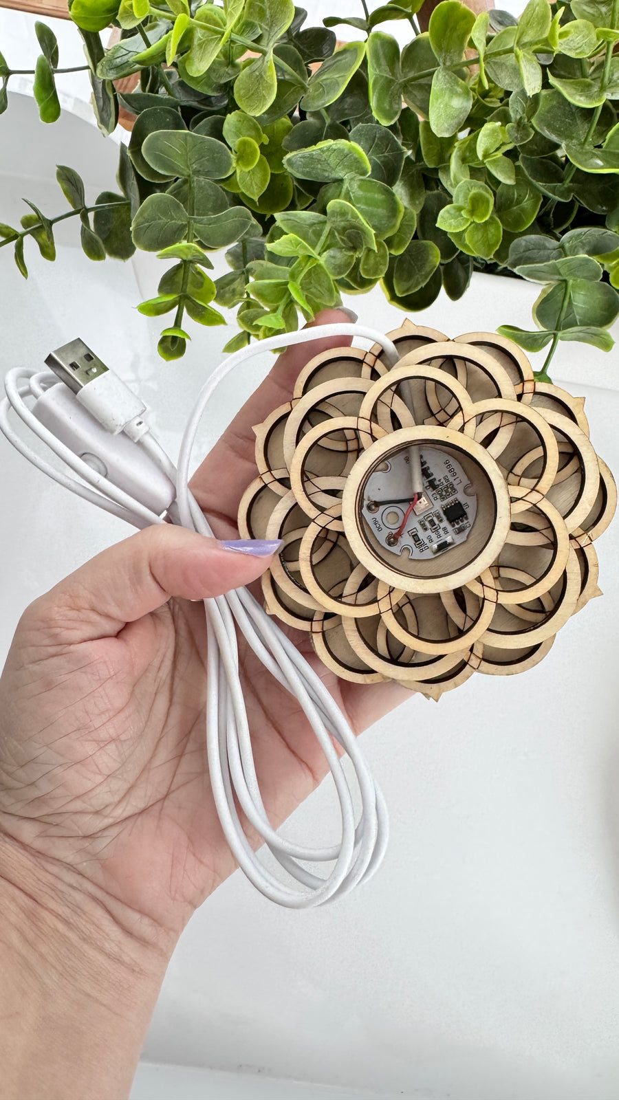 Color Flower of Life Lighted Sphere Stand, COLORED LED Light Stand, 3 Sizes to Choose