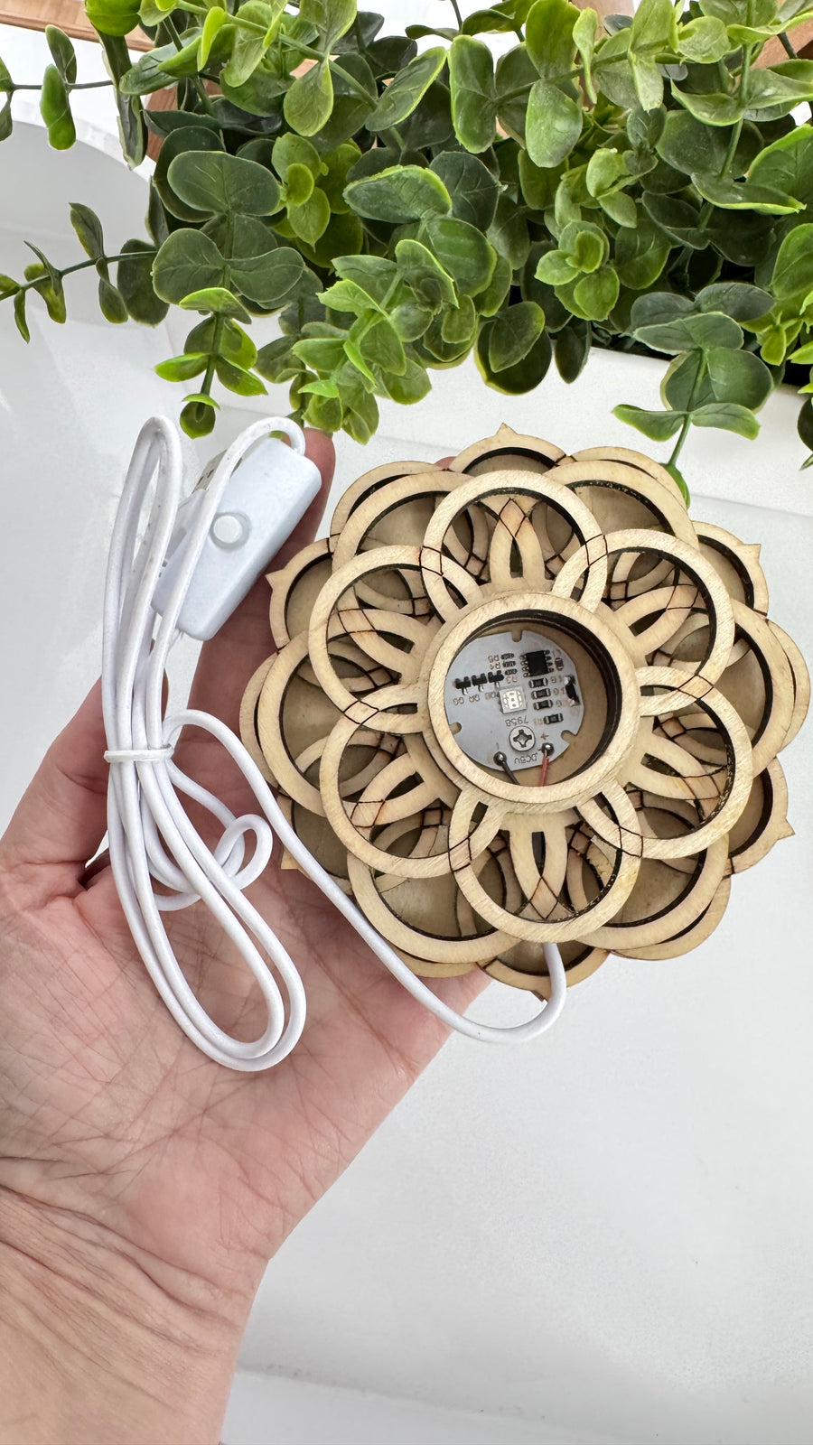 Color Flower of Life Lighted Sphere Stand, COLORED LED Light Stand, 3 Sizes to Choose