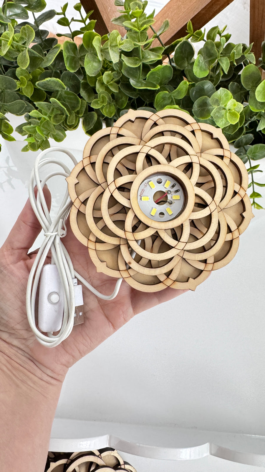 Color Flower of Life Lighted Sphere Stand, COLORED LED Light Stand, 3 Sizes to Choose