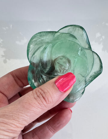 Fluorite Crystal Flower 2.5