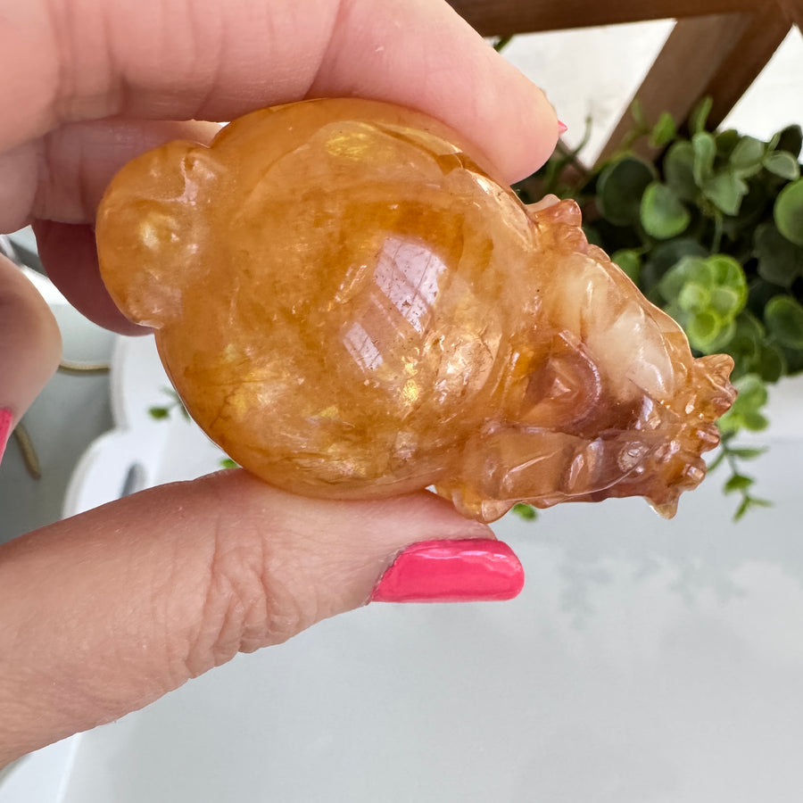 Lucky Crystal Dragon Turtle to Align with Your Purpose, YOU CHOOSE 1.5-2.5