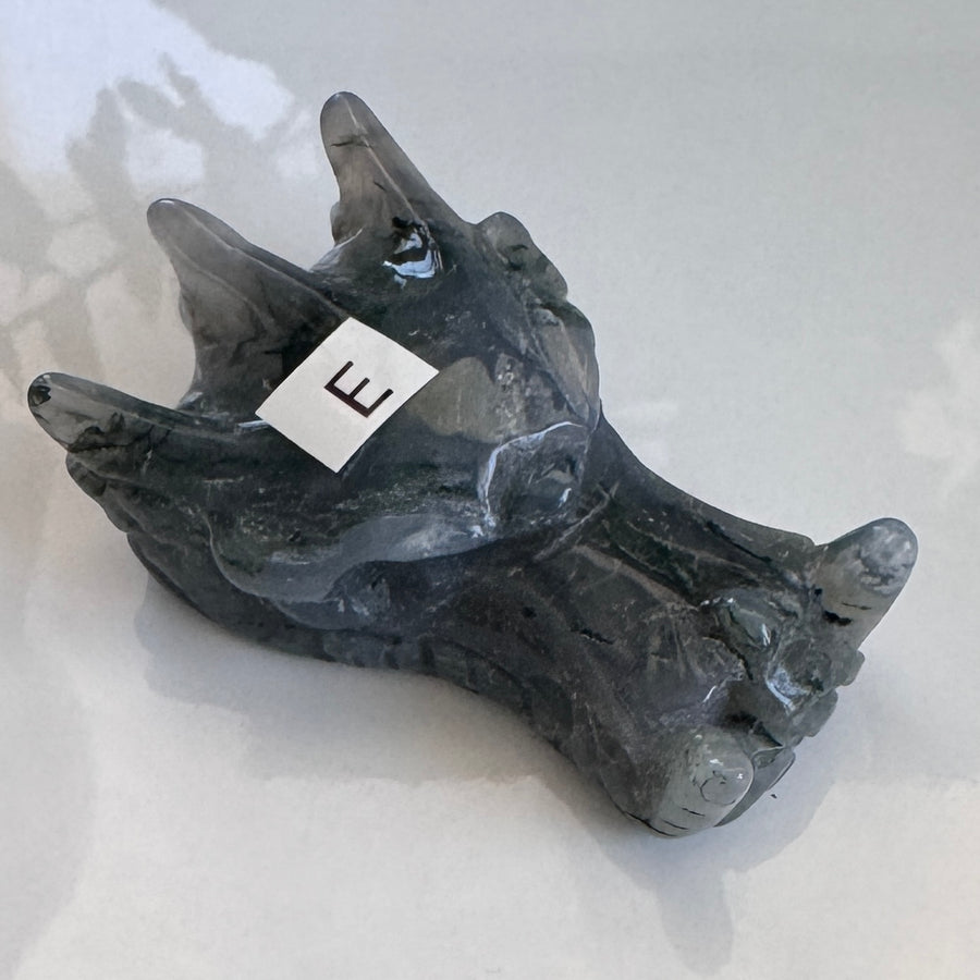 Moss Agate Dragon, You Choose 2-2.5