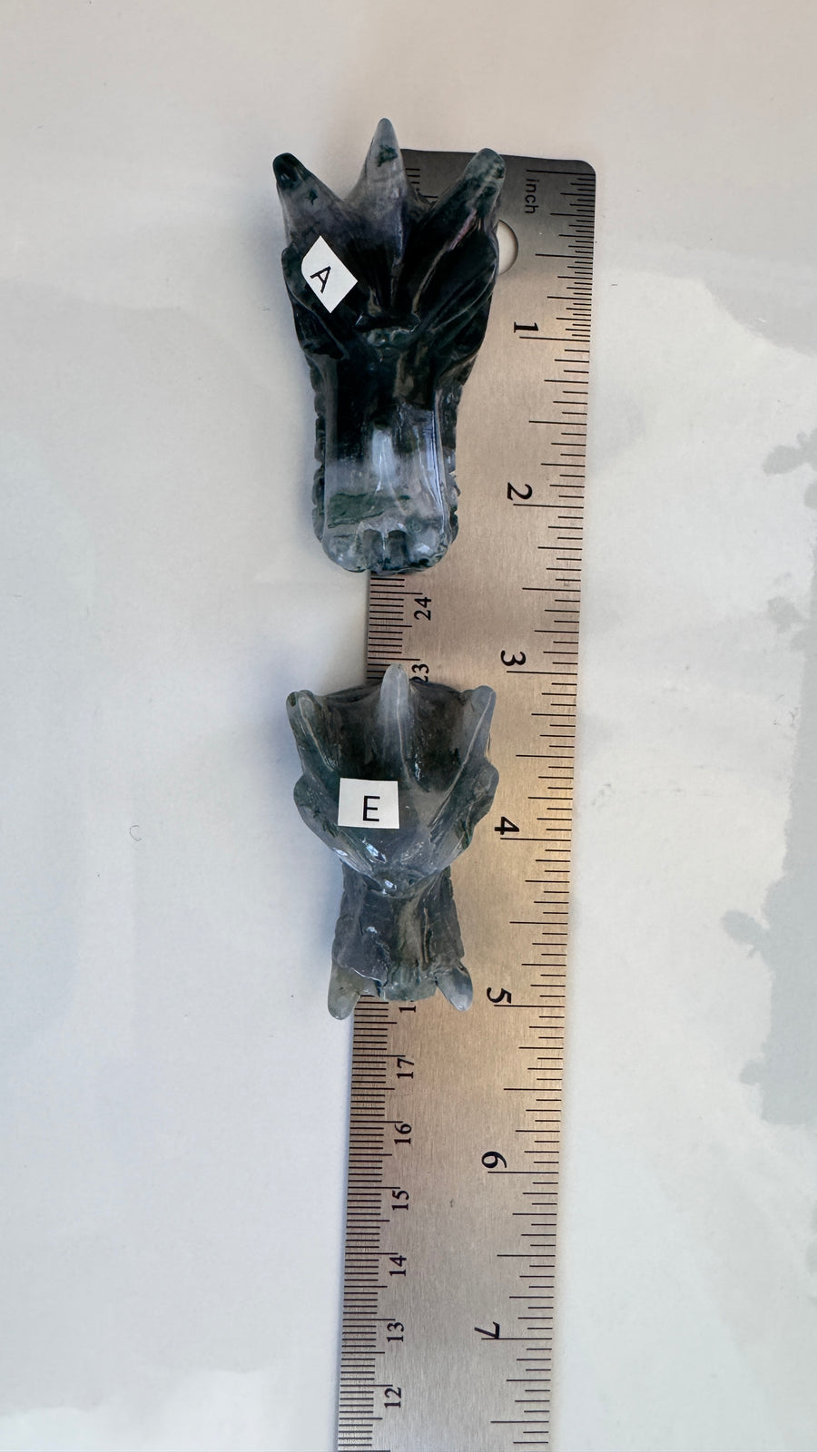 Moss Agate Dragon, You Choose 2-2.5