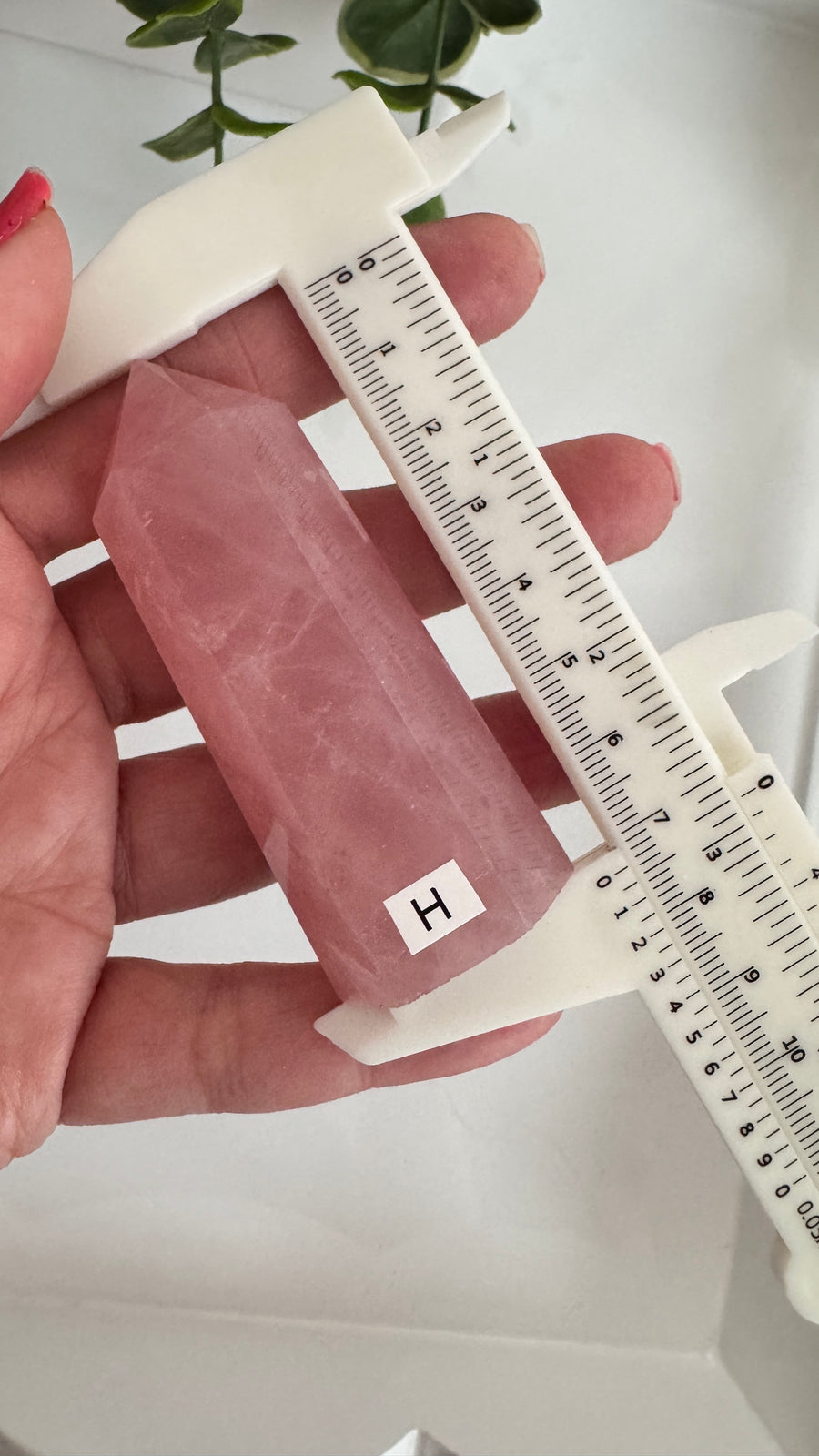 Rose Quartz High Grade Tower for Love Expansion, 3.25 inch Point, You Choose