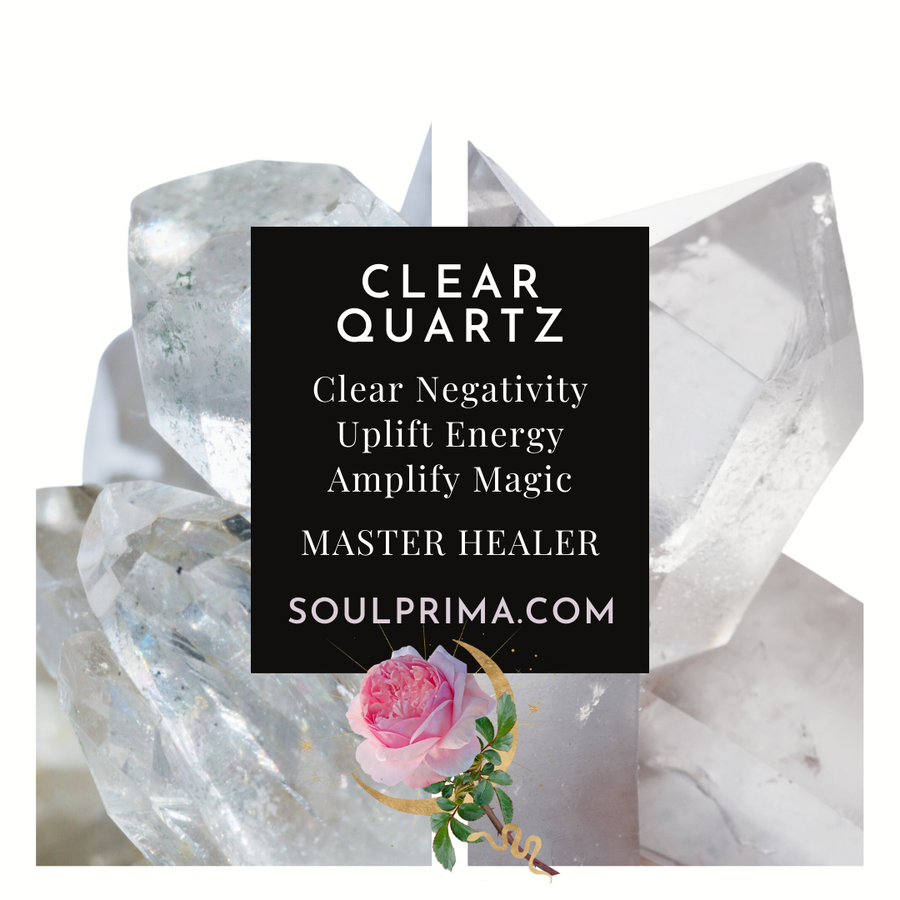 Clear Quartz Crystal Unicorns, Assorted