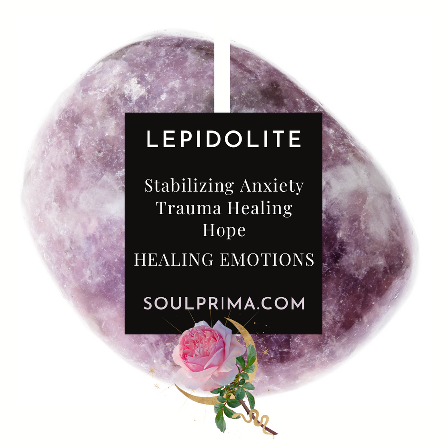 Green Aventurine or Lepidolite Ankh for Abundance and Stability, 2 Inch