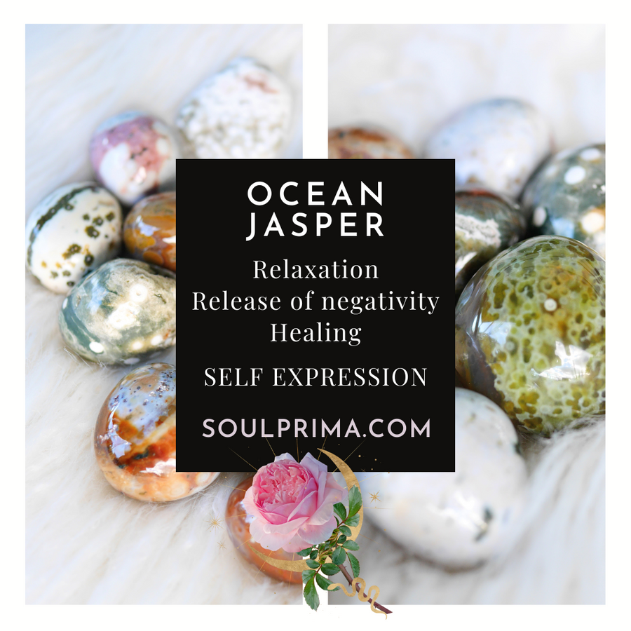 Sea Jasper Yoga Goddess for Healing 4.3