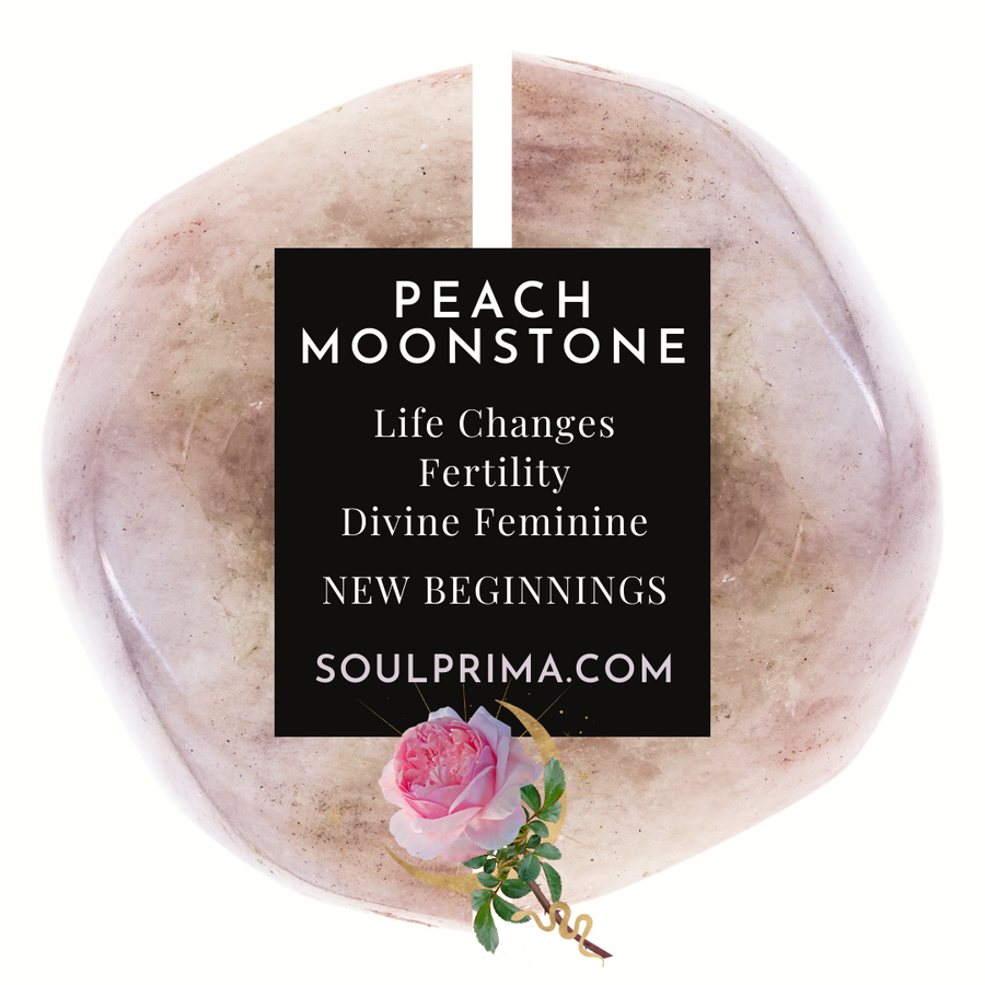 Peach Moonstone or Gray Moonstone Bracelet for New Beginnings, 8 mm, Choose Your Favorite Style