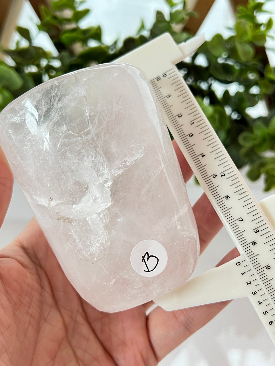 Clear Quartz Cup, Choose Your Favorite