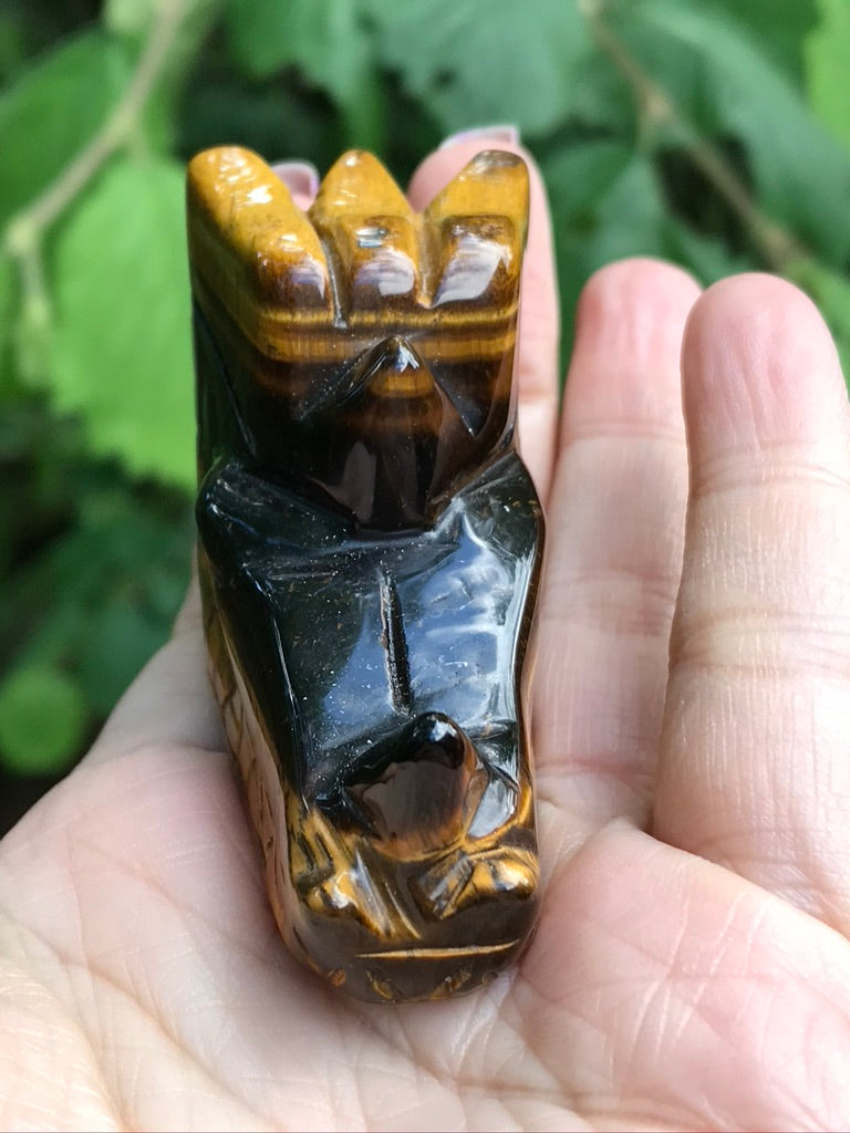 Tiger Eye Dragon Head, 111g