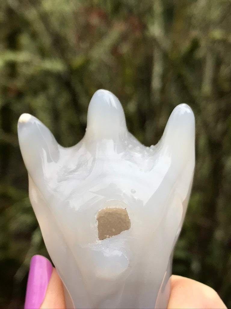 Druzy Agate Dragon for Self-Healing, approx 2.5