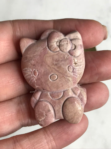 Rhodonite Kitty 2 inches, E