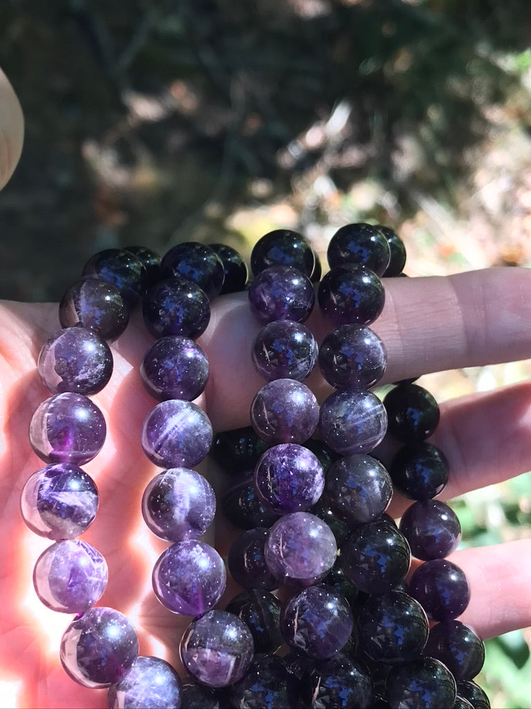Dream Amethyst 10 mm Bracelet for Spiritual Support