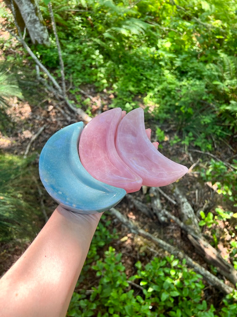 Large Crystal Bowl, Assorted Options Available  -RESERVED FOR INSTAGRAM LIVE SALE--JOIN OUR INSTAGRAM LIVE SALES AT SOULPRIMACRYSTALS, OR EMAIL US AT HELLO@SOULPRIMA.COM FOR INFO