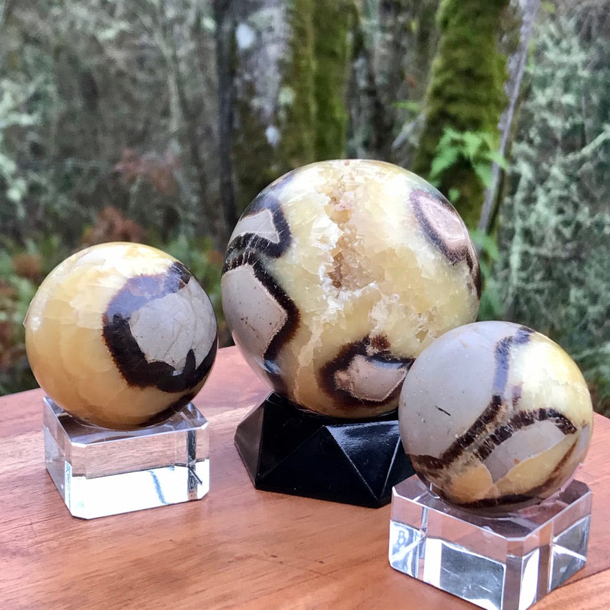 Septarian Dragon Stone Sphere