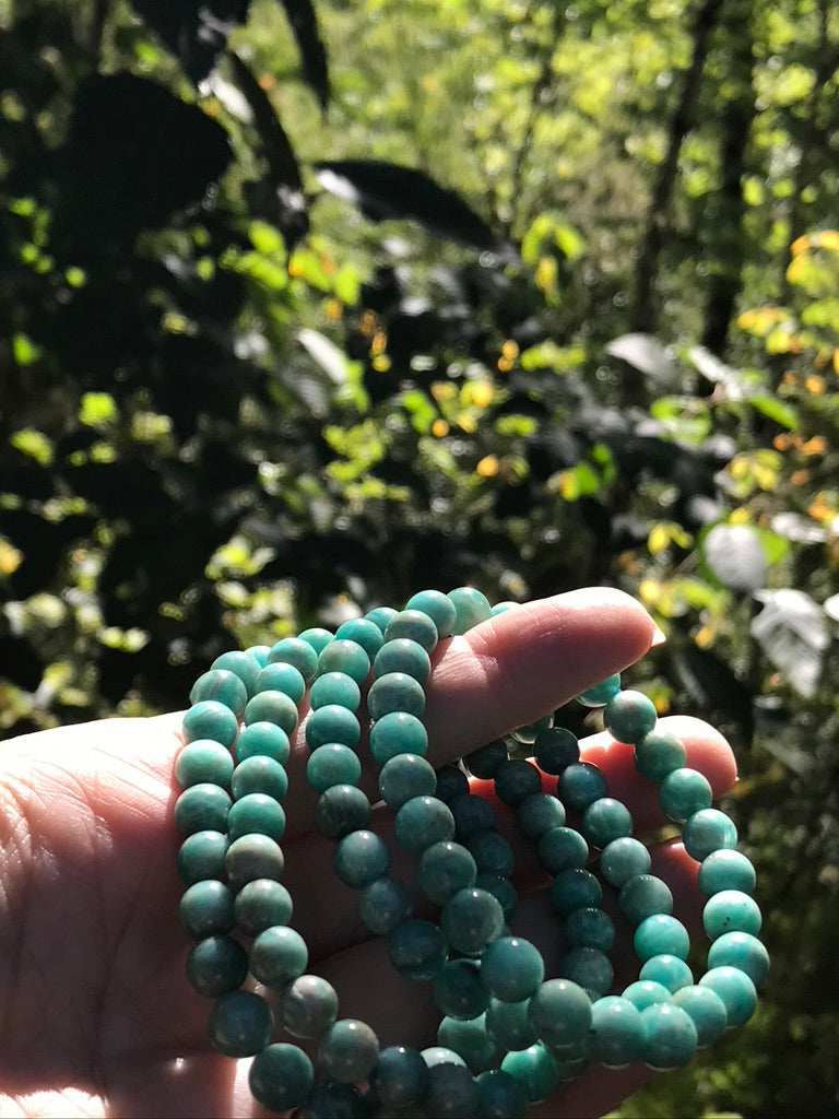 Amazonite 6 mm Bracelet for Truth and Harmony