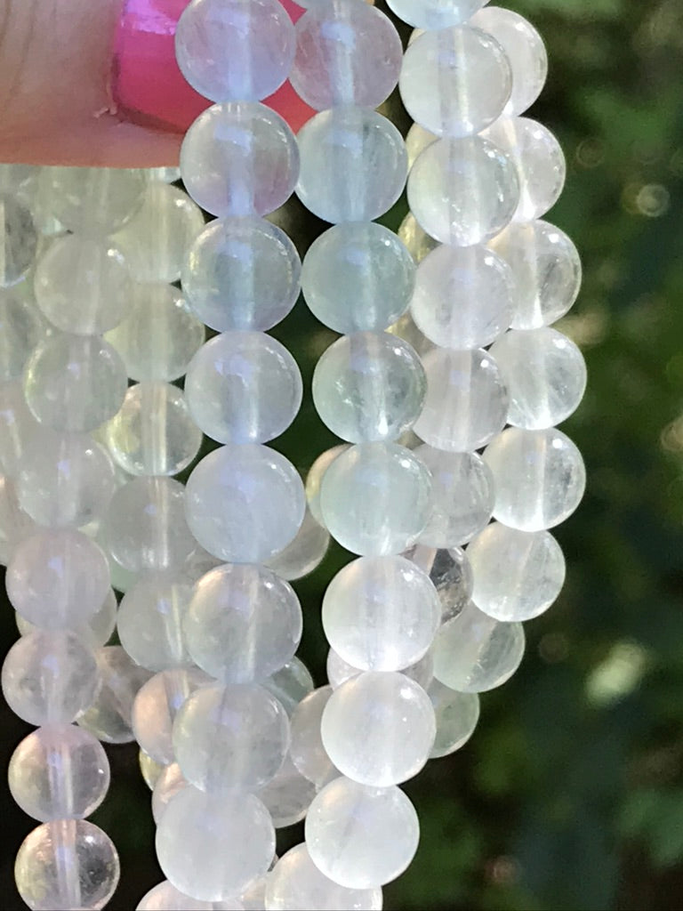 Green Fluorite 8 mm Bracelet for Creativity, Stretchy