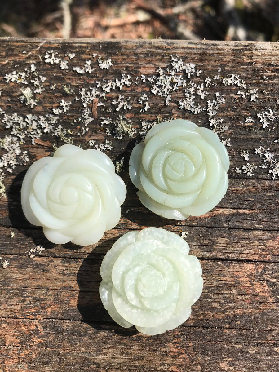 Rose Flower Carvings, Assorted