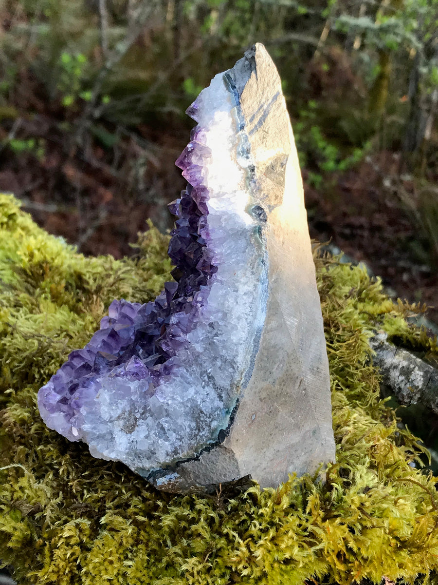 Amethyst Geode Cathedral Tower, Lavender