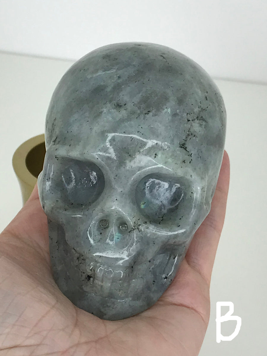 Labradorite Crystal Skull, 3 Inch, Choose Your Favorite