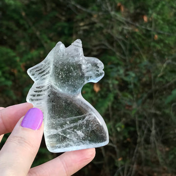 You Pick! Clear Quartz Crystal Unicorns, Assorted