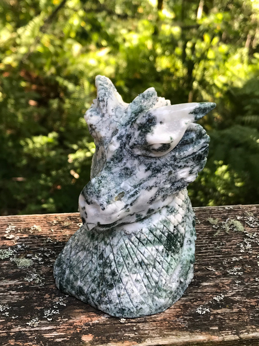 Large Dragon Carving 4.5