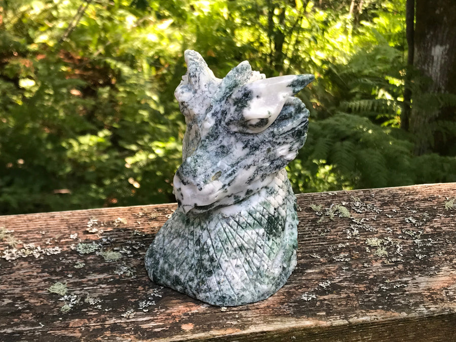 Large Dragon Carving 4.5