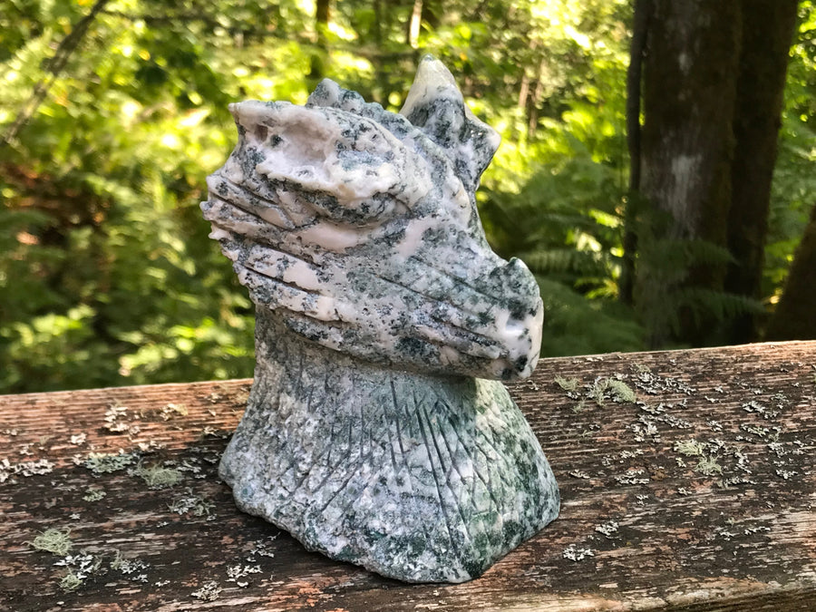 Large Dragon Carving 4.5