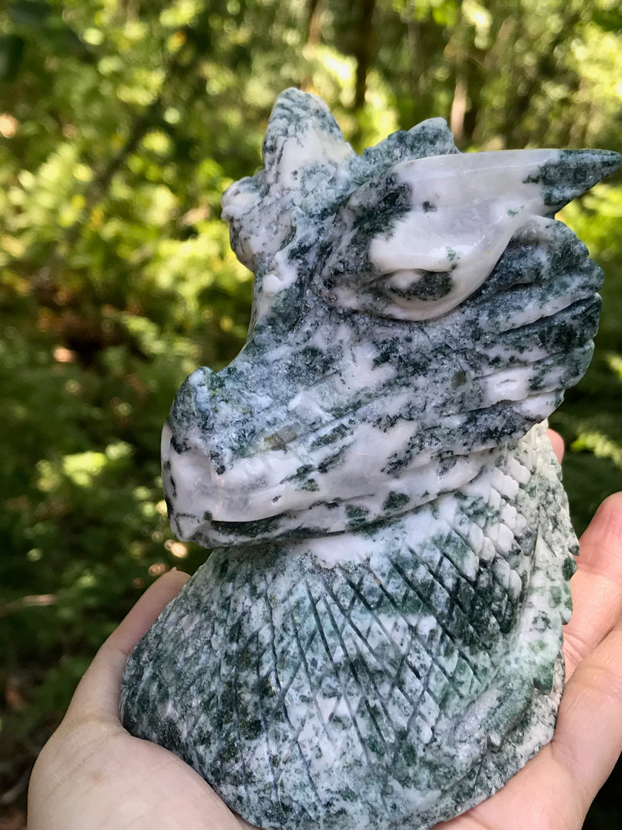 Large Dragon Carving 4.5
