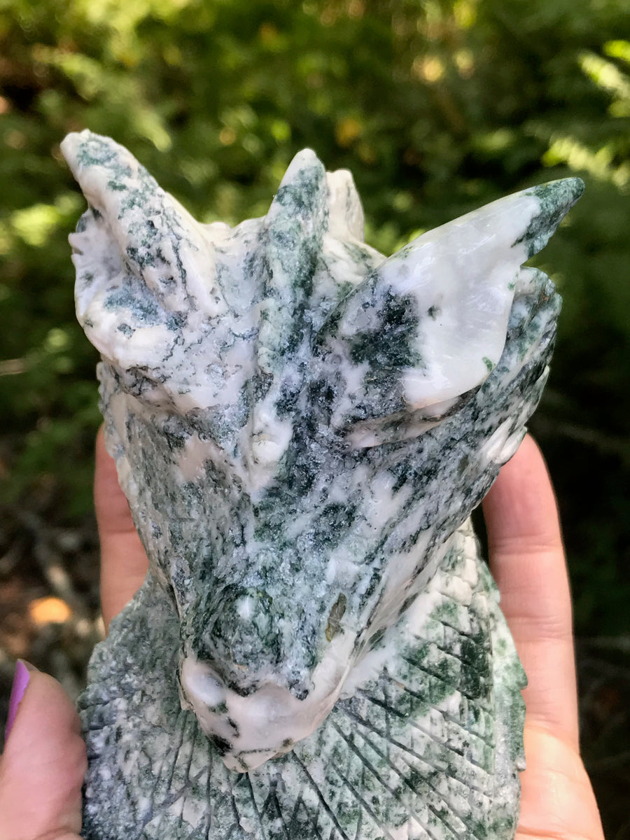 Large Dragon Carving 4.5