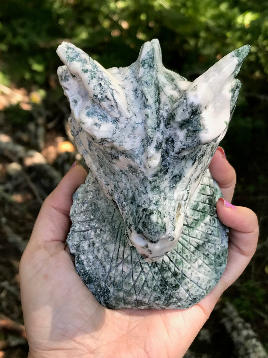 Large Dragon Carving 4.5